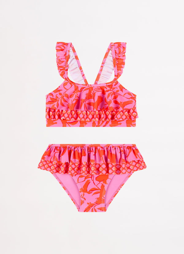 Birds Of A Feather Girls Bikini - Birds Feath