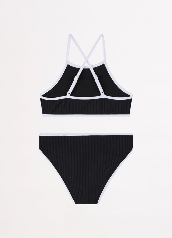 Essentials Girls Sporty Bikini - Black