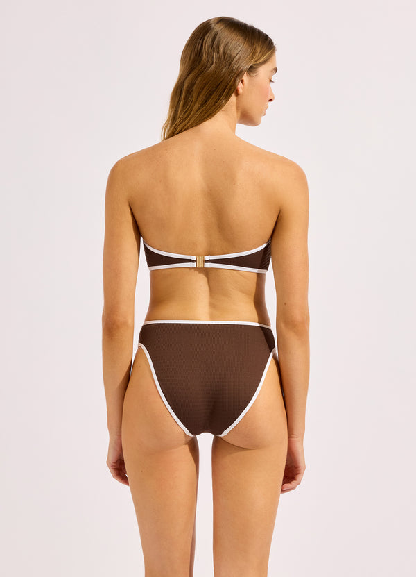 Beach Bound High Leg Bikini Bottom