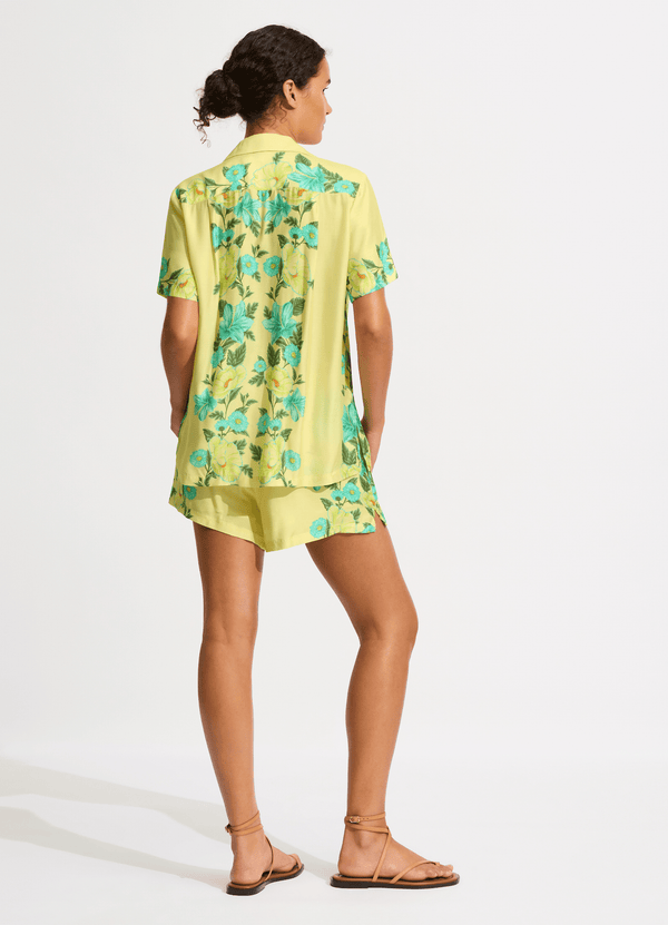 Garden Party Short - Lime Light