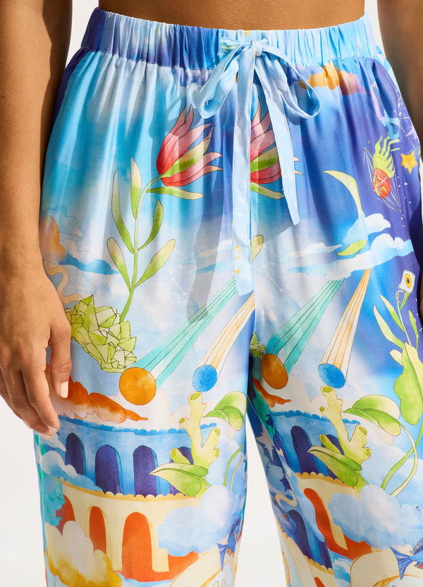 Aquarius Pant - Turquoise