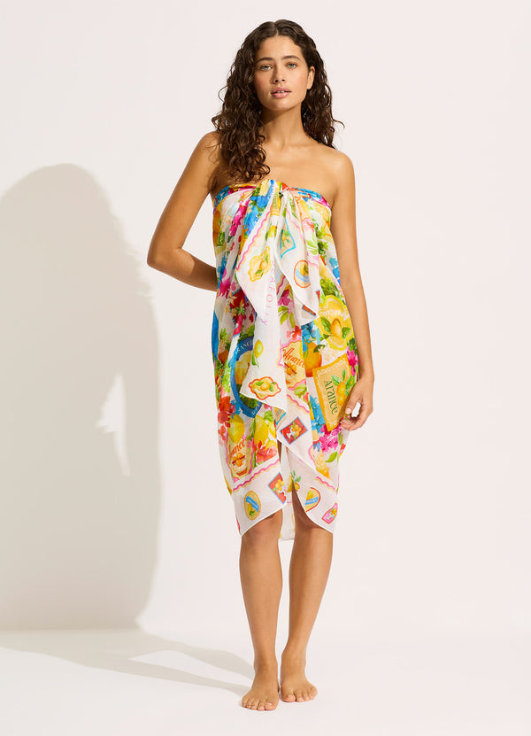 Ciao Bella Ciao Bella Sarong - White