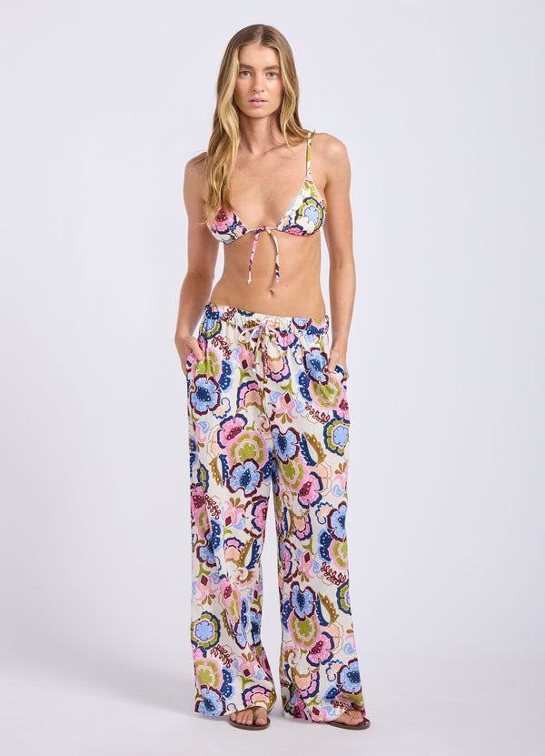 Sea Blossom Wide Leg Pant