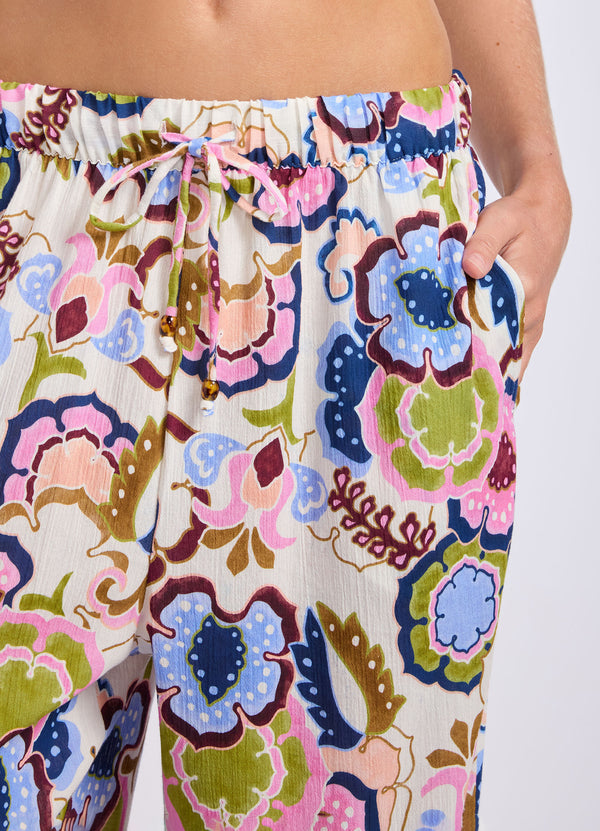 Sea Blossom Wide Leg Pant