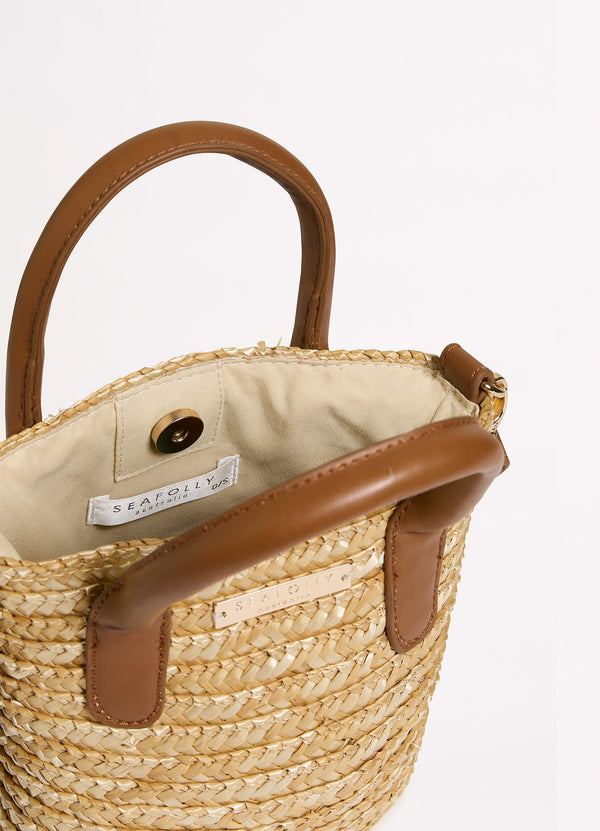 Micro Tote Bag - Natural