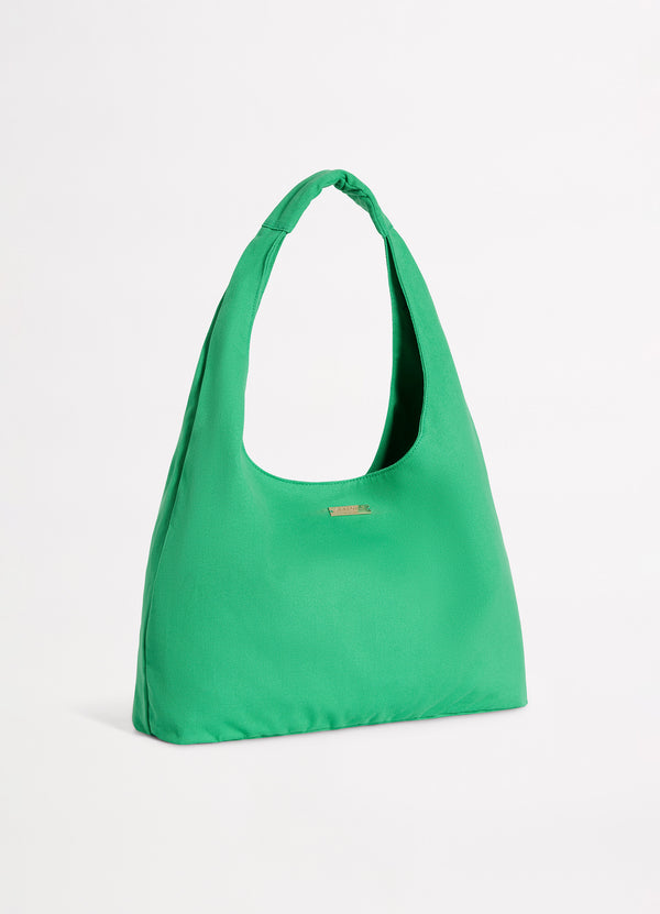Cotton Canvas Tote Bag - Jade