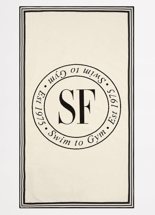 Heritage Beach Towel - Ecru