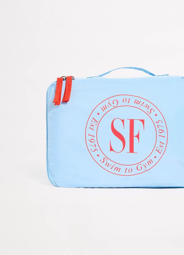 Foldable Packing Cubes - Powder Blue