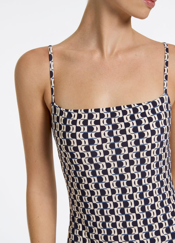 Rio Minimal Tank One Piece - Ink