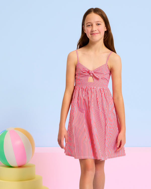 Stripe Chilli Tie Dress