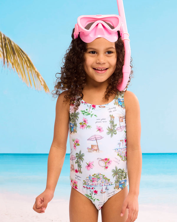 Secret Vacation Cut Out One Piece - Secret Vacay