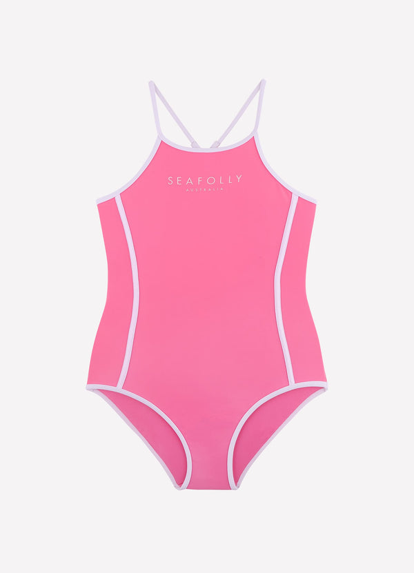 Essentials One Piece - Hot Pink