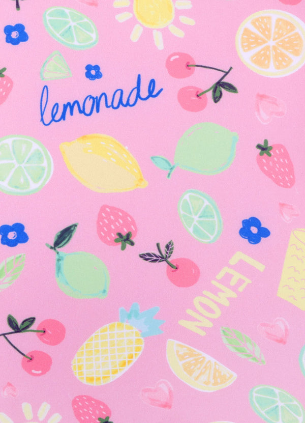 Lemon Lime Frill Paddlesuit - Lemon Lime