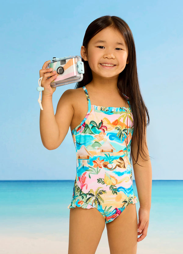 South Pacific Frill One Piece - South Pacific