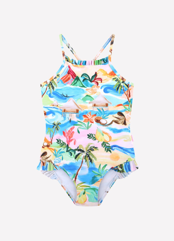 South Pacific Frill One Piece - South Pacific