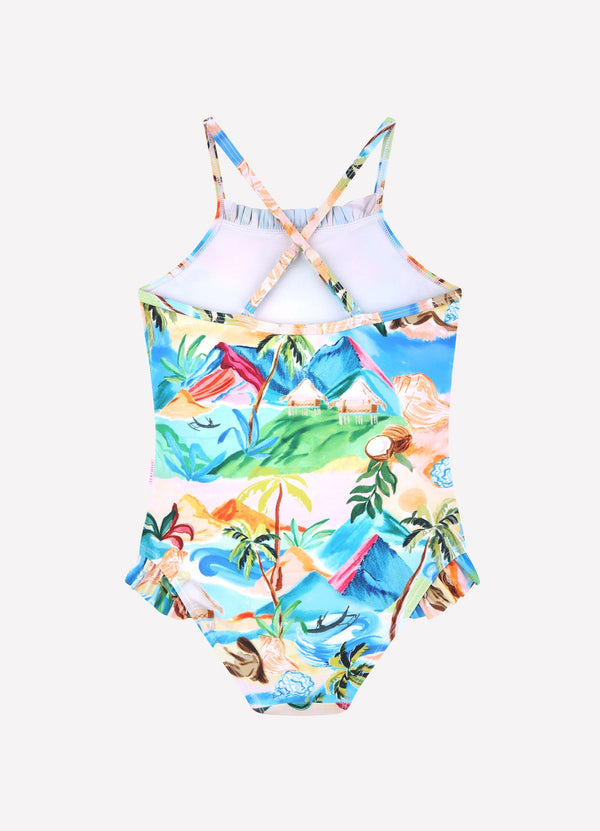 South Pacific Frill One Piece - South Pacific
