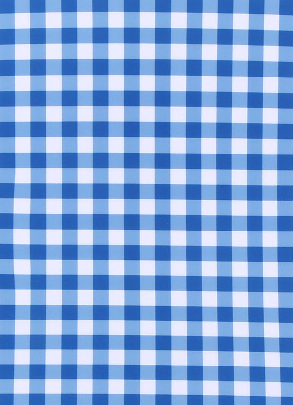 Gingham Paddlesuit - Blue Lottie
