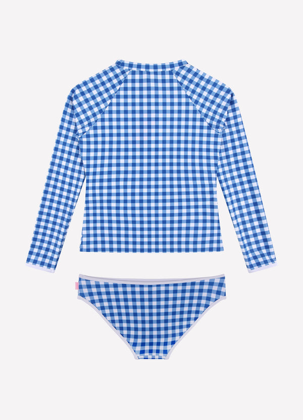 Gingham Surf Set - Blue Lottie