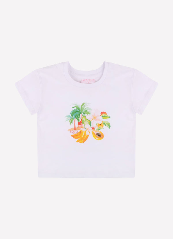 Cuba Tee - Cloud Dancer
