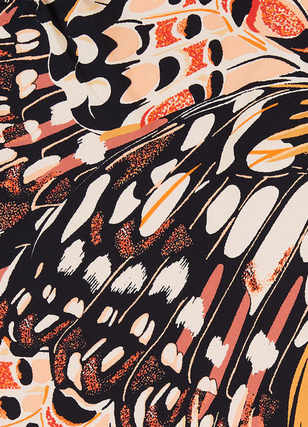 Take Flight DD Bandeau One Piece - Mandarin