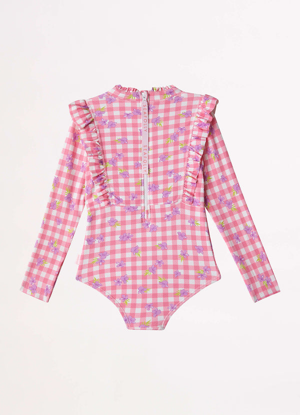 Girls Honolulu L/S Paddlesuit - Honolulu