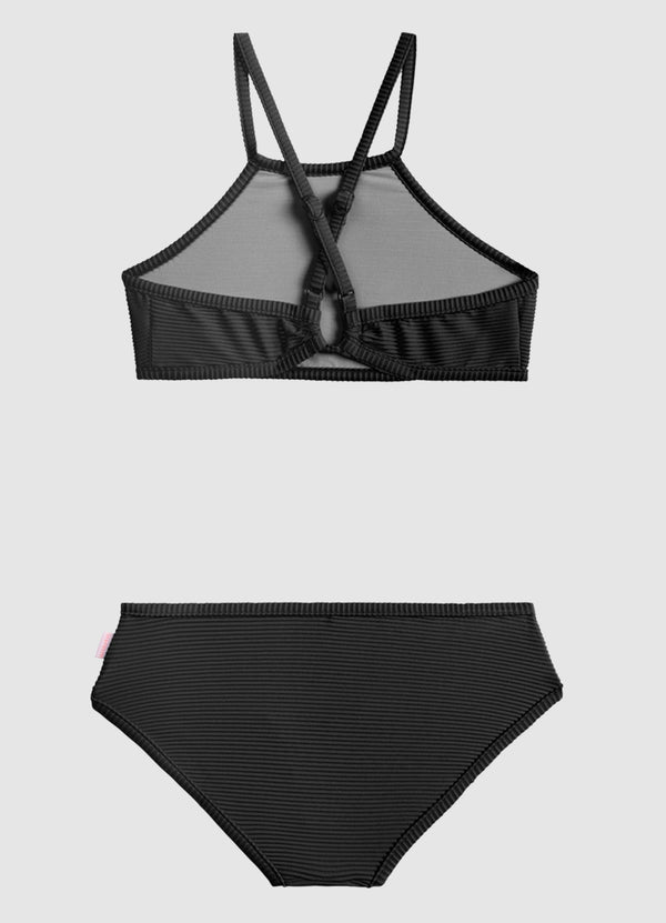 Summer Essentials Apron Tankini - Black