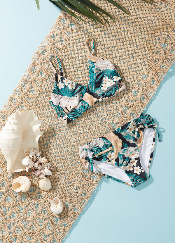 Girls Saint Lucia Wrap Bikini - Saint Lucia