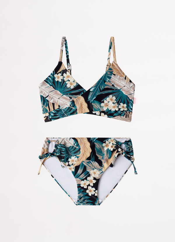 Girls Saint Lucia Wrap Bikini - Saint Lucia