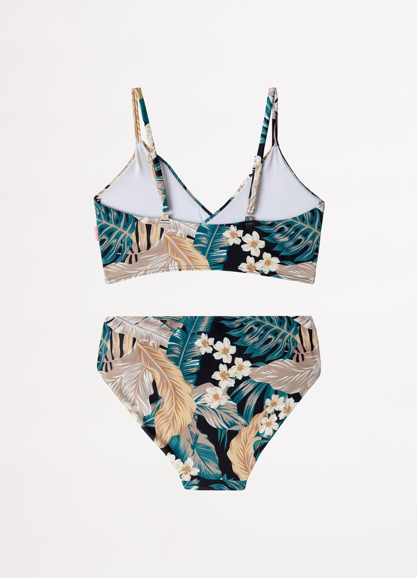 Girls Saint Lucia Wrap Bikini - Saint Lucia
