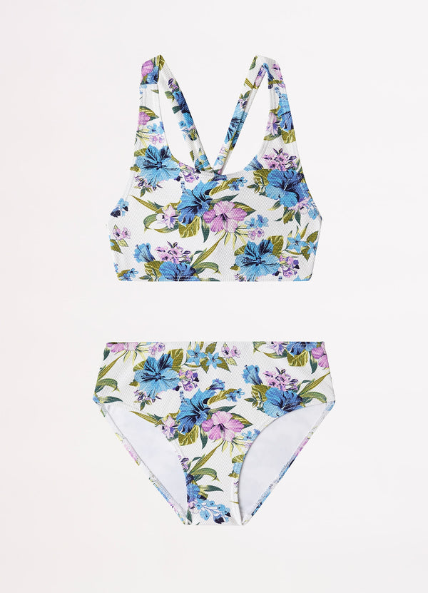 Girls Vanuatu Tie Back Bikini - Vanuatu