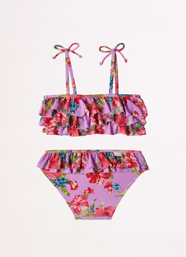 Girls Honolulu Ruffle Bikini - Honolulu