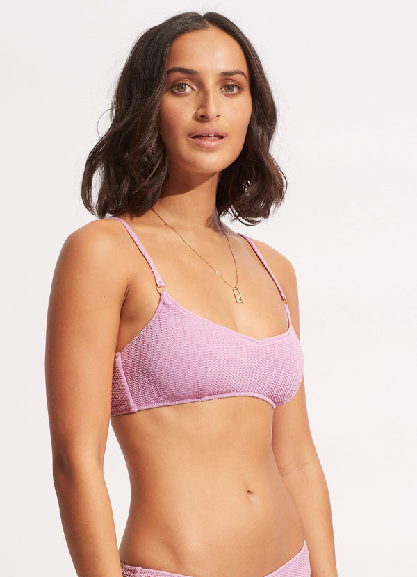 Sea Dive Bralette - Lilac