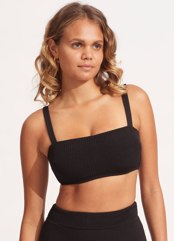 Sea Dive DD Tank Bikini Top - Black