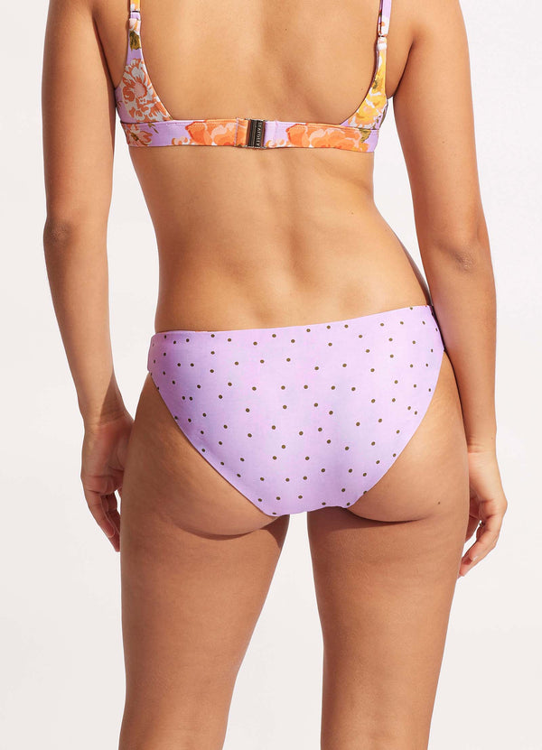 Paradise Garden Reversible Hipster - Lilac