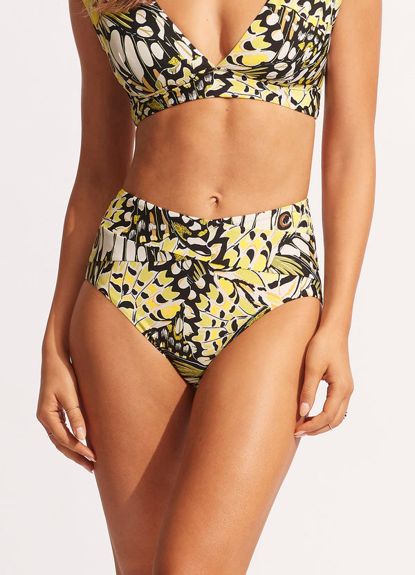 Take Flight High Waisted Pant - Wild Lime