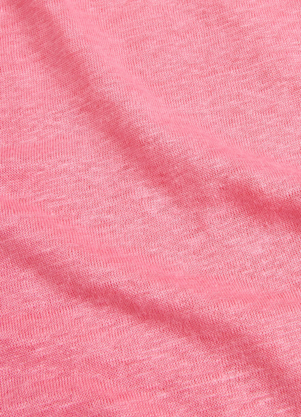 Linen Jersey Beach Short - Pink