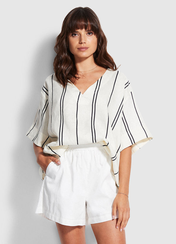 Poplin Short - White