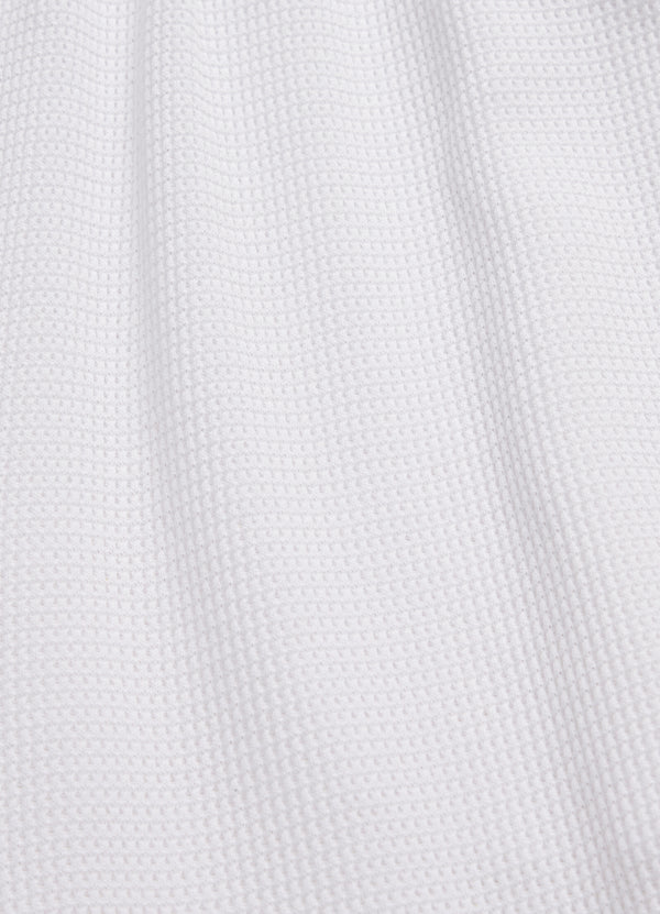 Waffle Beach Short - White