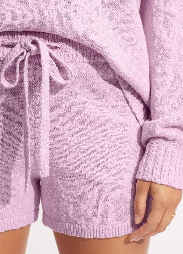 Boucle Short - Lilac