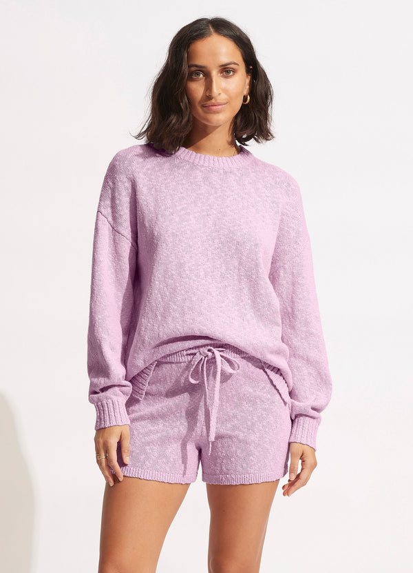 Boucle Short - Lilac