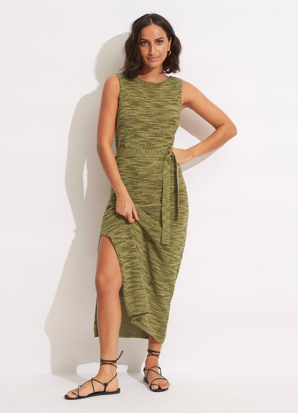 Daybreak Knit Dress - Olive