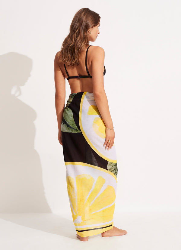 Lemoncello Sarong - Black