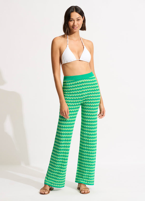 Carnaby Knit Pant - Jade