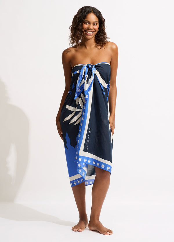 La Palma Sarong - True Navy