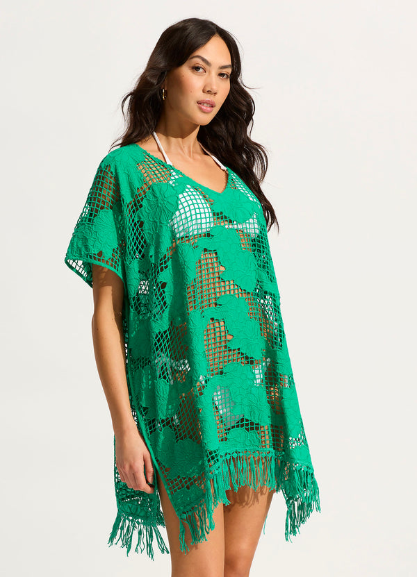 Mesh Kaftan - Jade