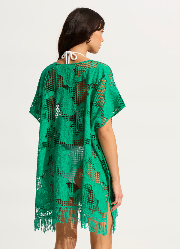 Mesh Kaftan - Jade