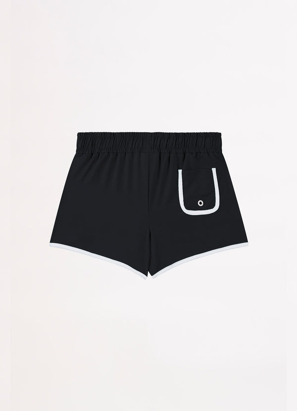Essentials Girls Woven Boardie - Black