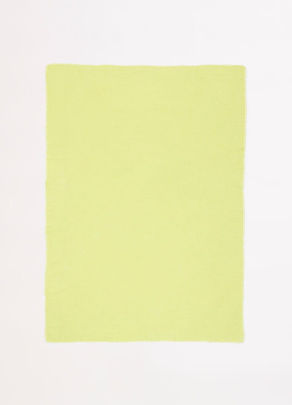 Textured Cotton Beach Wrap - Soft Olive