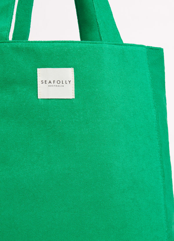 Terry Tote - Green