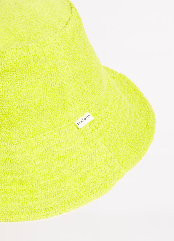 Terry Bucket Hat - Wild Lime